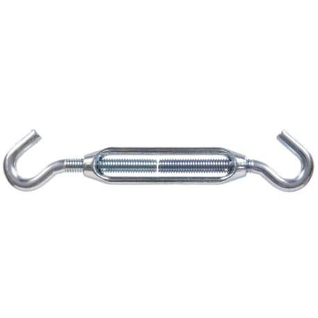 Hillman 10-24 x 5-5/8 In. Hook & Hook Turnbuckle, Zinc-Plated