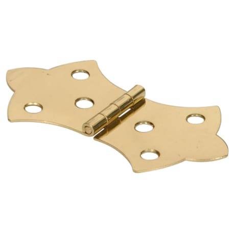 Hillman Bright Brass Solid Brass Decorative Hinge, 5/16 x 2-1/4 in.