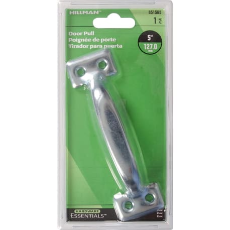 Hillman Zinc-Plated Utility Door Pull, 5-1/2 in.