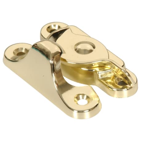 Hillman Sash Lock, Crescent Type,  Brass Finish