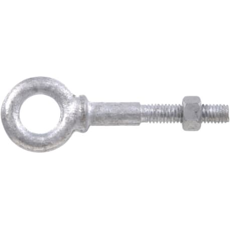 Hillman 3/8 x 6" Forged Steel Galvanized Eye Bolt w/Hex Nut Shoulder