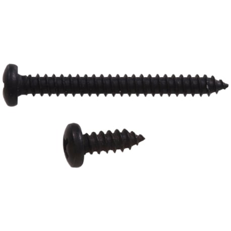 Hillman Ornamental Shelf Bracket Screws - Antique Black Finish