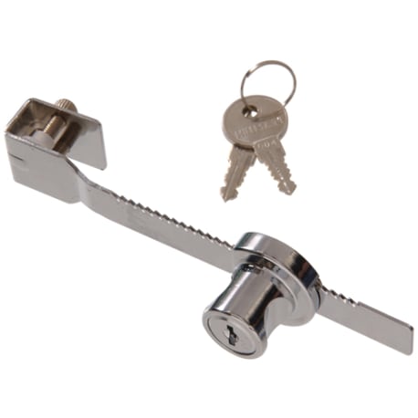 Hillman Chrome Keyed Alike Showcase Lock