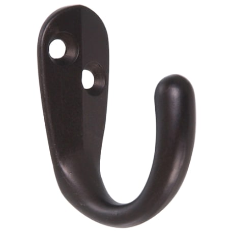 Hardware Essentials Clothes Hook Oil Rubbed Bronze, 2-Pack