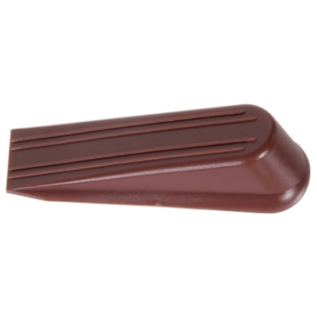 Hardware Essentials 1-1/2 In. x 5 In. Brown Floor Door Stop Wedge, 2-Pack