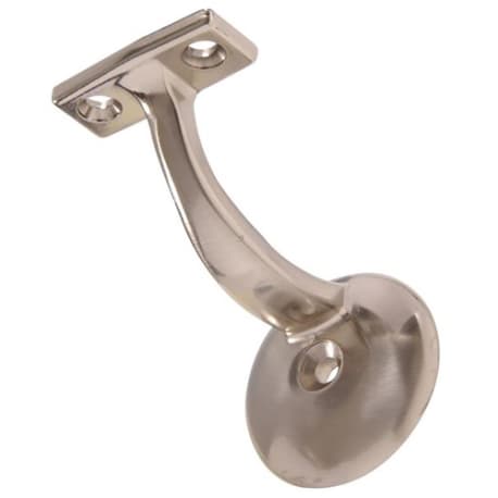 Hardware Essentials Nickel Ornamental Handrail Bracket, Carded