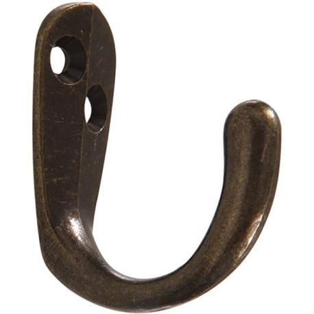 Hillman Clothes Hook- Antique Brass