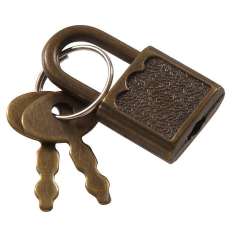 Hillman Padlock- Antique Brass