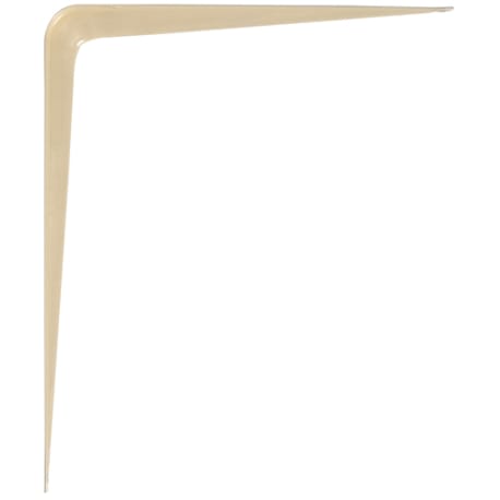 Hillman 8 x 10 in. Shelf Bracket- Almond