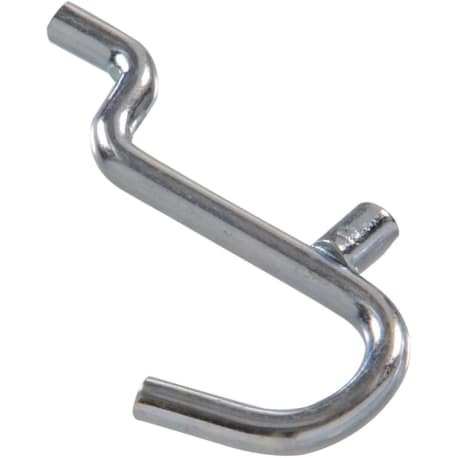 Hillman Zinc-Plated Curved Peg Hook, .148 x 1/2 in.