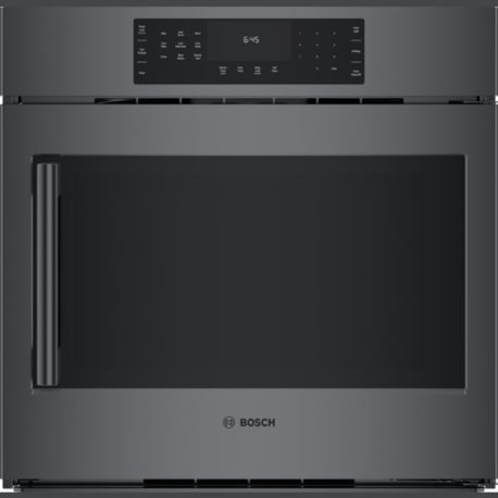 Bosch 800 Series, Single Wall Oven, 30'', Right SideOpening Door, Black Stainless Steel