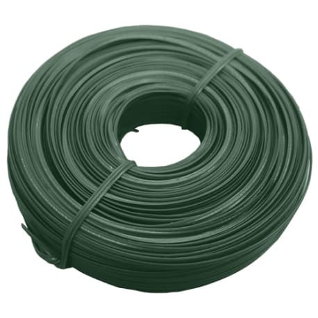Hillman Green Plastic Twist Hobby Wire, 250 ft.