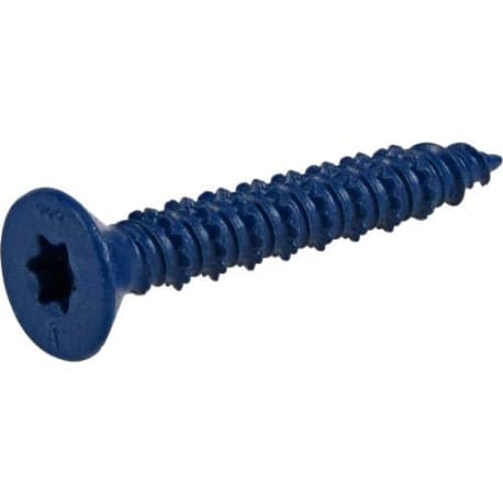 Hillman 1/4" x 1-3/4" Power Pro Flat-Head Concrete Screw Anchors, 225-Pack