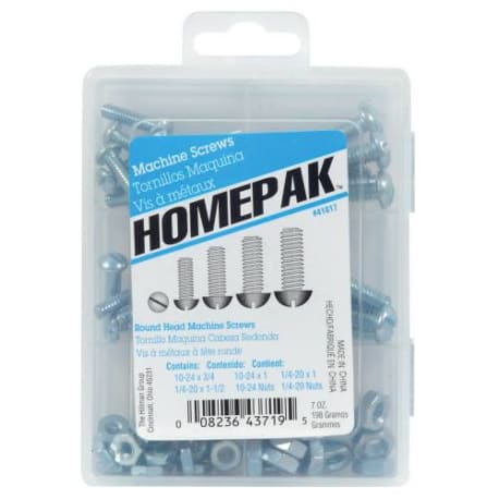 Hillman HOMEPAK Round Slotted Machine Screw Assortment