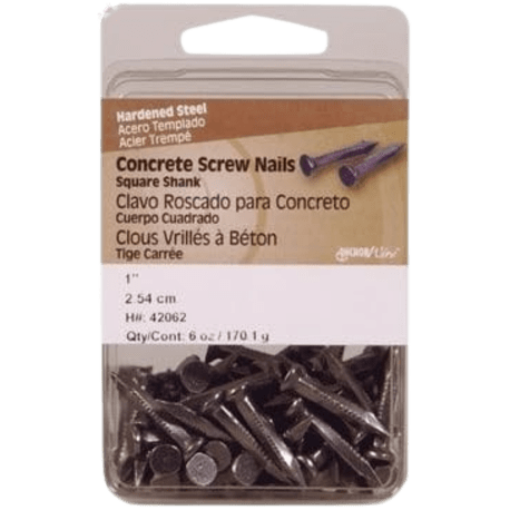 Hillman 1 in. Anchor Wire Concrete Nails, 6 oz