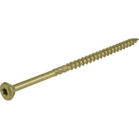 Hillman Power Pro #10 Premium Exterior Wood Screws, 4 in., 1 lb.