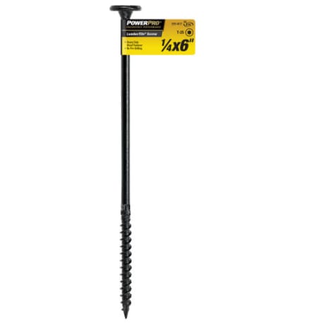 Power Pro 1/4 In. x 6 In. LumberTite Structural Screw