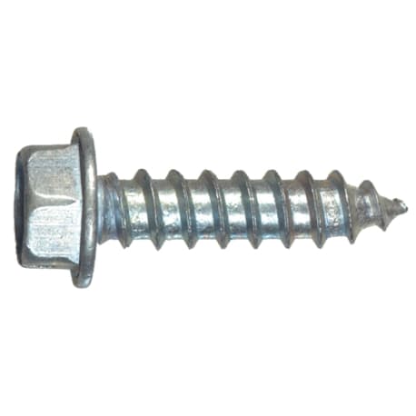 Hillman Hex Washer Head Sheet Metal Screw, 10 x 1/2