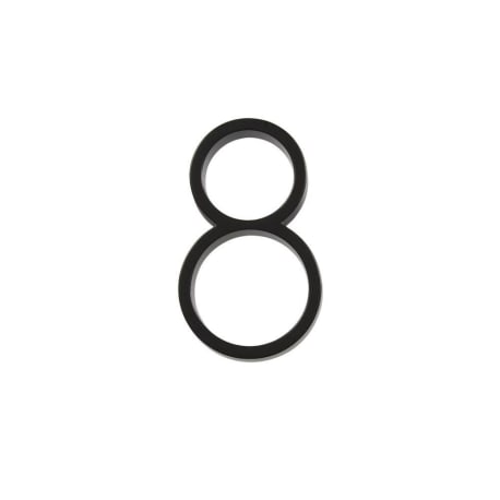 Hillman Distinctions 5-In. Floating Mount Black House Number 8