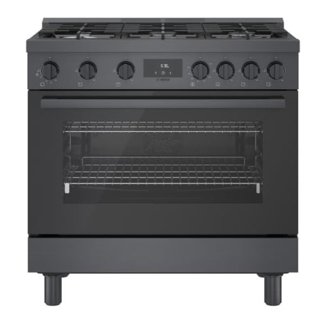 Bosch 800 Series, Gas Freestanding Range, 36'', Black Stainless Steel