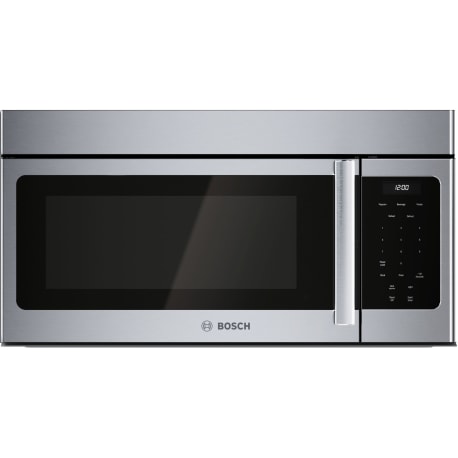 Bosch 300 Series, Over-The-Range Microwave, 30'', Left SideOpening Door, Stainless Steel