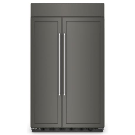 KitchenAid 30 Cu. Ft. 48" Built-In Side-by-Side Refrigerator with Panel-Ready Doors