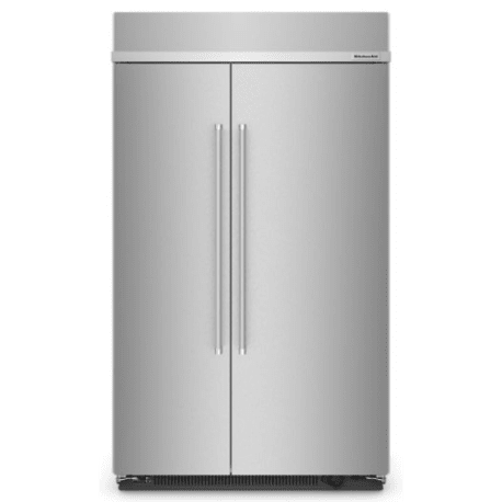 KitchenAid 30 Cu. Ft. 48" Built-In Side-by-Side Refrigerator with PrintShield™ Finish