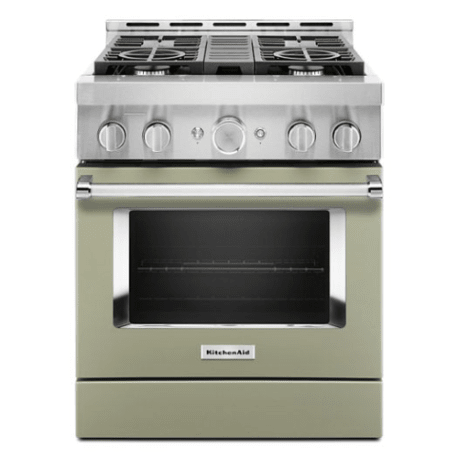 KitchenAid® 30'' Smart Commercial-Style Gas Range with 4 Burners