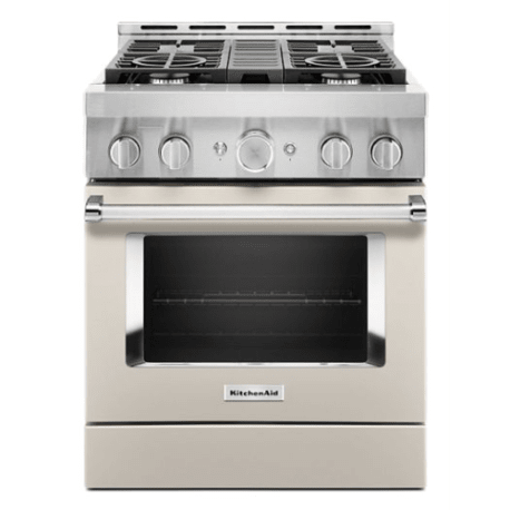 KitchenAid® 30'' Smart Commercial-Style Gas Range with 4 Burners