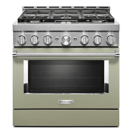 KitchenAid® 36'' Smart Commercial-Style Gas Range with 6 Burners