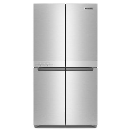 KitchenAid 19.4 cu. ft. 36-inch wide Counter-Depth 4-Door Refrigerator with PrintShield™ Finish