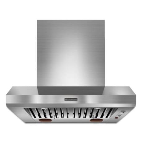 KitchenAid 36'' Wall-Mount 600-1200 CFM Canopy Hood, Commercial-Style