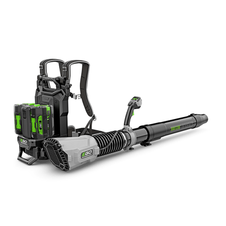 EGO Commercial 800 CFM Backpack Blower, (2) 6.0Ah Batteries & Charger