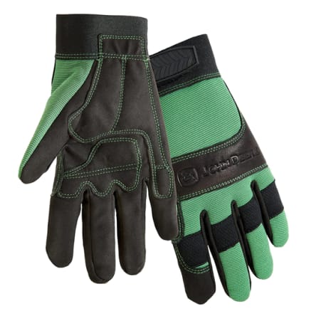 John Deere LP42410 Green Utility Gloves, XXL