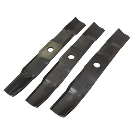 John Deere M136185 Mulching Mower Blades, Set of 3