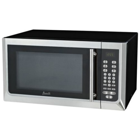 Avanti 1.6 CF Touch Microwave - Black w/Stainless Steel Door Front and Handle