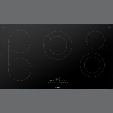 Bosch 800 Series, Electric Cooktop, 36'', Black, Without Frame