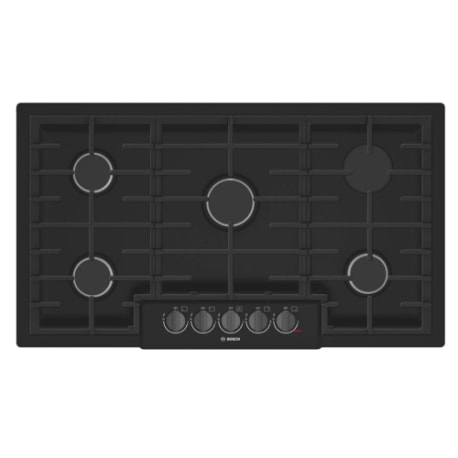 Bosch 800 Series, Gas Cooktop, 36'', Black