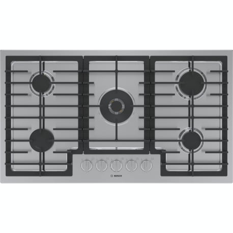 Bosch 800 Series, Gas Cooktop, 36'', Stainless steel