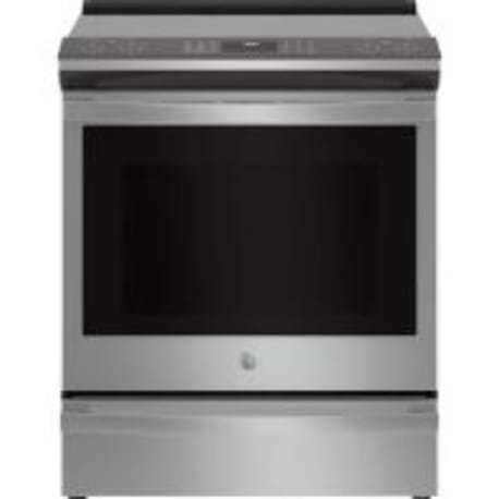 GE Profile™ 30" Smart Slide-In Fingerprint Resistant Front-Control Induction and Convection Range with No Preheat Air Fry