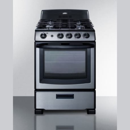 Summit 24" Wide Gas Range