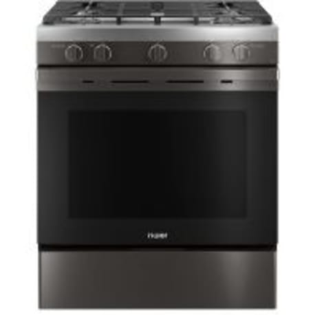 Haier 30" Smart Slide-In Gas Range with Convection