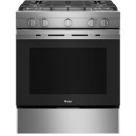 Haier 30" Smart Slide-In Gas Range with Convection