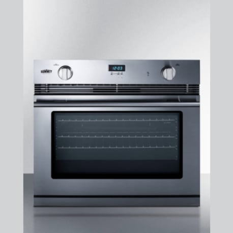 Summit 30" Wide Gas Wall Oven