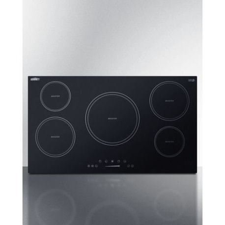 Summit 36" Wide 208-240V 5-Zone Induction Cooktop