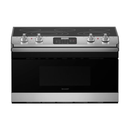 Sharp Appliances Smart Radiant Rangetop with Microwave Drawer Oven