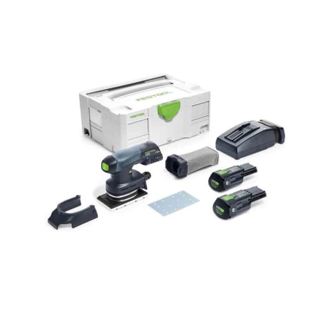 Festool 576356 RTSC 400 18V Li 3.1 Ah I-Plus Cordless Orbital Sander