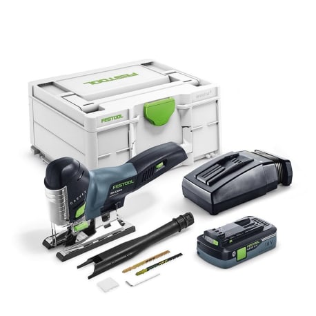 Festool 576527 PSC 420 EB HPC 4.0 EBI-PLUS Carvex Cordless Barrel Grip Jig Saw