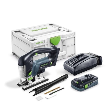 Festool 576535 PSBC 420 HPC 4.0 EBI-Plus Cordless D-Handle Carvex Jigsaw