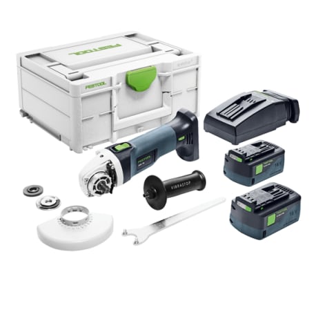 Festool 576823 Cordless Angle Grinder AGC 18-125 Li 5.2 EBI-Plus